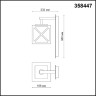 Уличный настенный светильник NOVOTECH DANTELA 358447 NV-358447